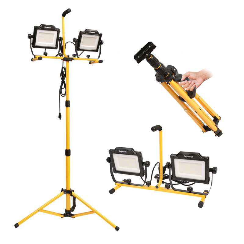 200W Double Head Floodlight ພ້ອມ Tripod